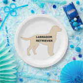 LR-Silhouette Pappteller (Party)