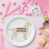 LR-Silhouette Pappteller (Party)