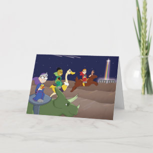 LRC: Drei Wyze Kidz Feiertagskarte