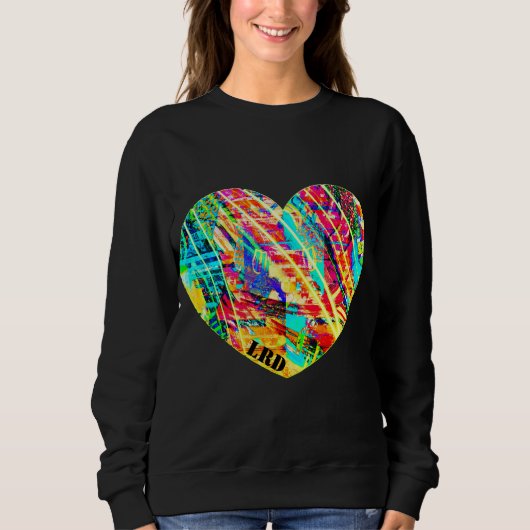 LRD Heart Patch Basic Sweatshirt (Vorderseite)