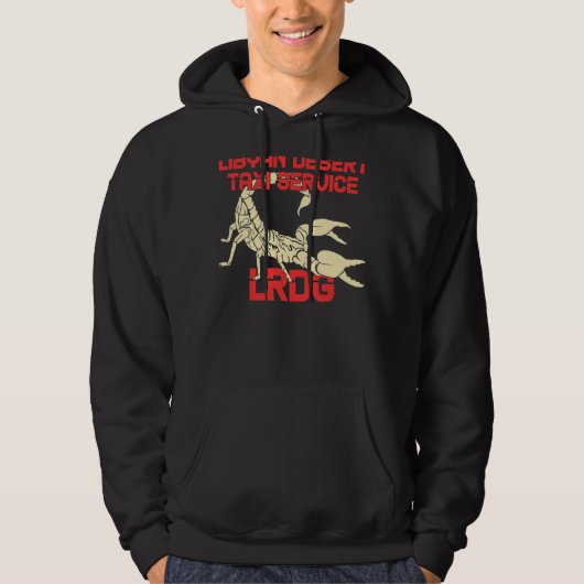 Lrdg British Special Force Range Desert Group Liby Hoodie (Vorderseite)