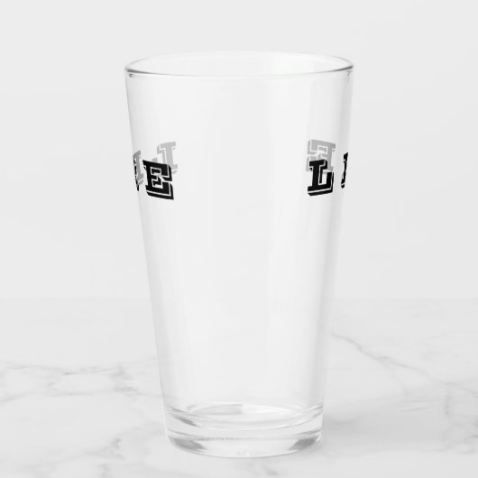 LRE Lake Riverside Anwesen Pint Glass Glas (Links)