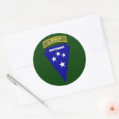 LRRP Recondo - Amis 1 Runder Aufkleber (Umschlag)