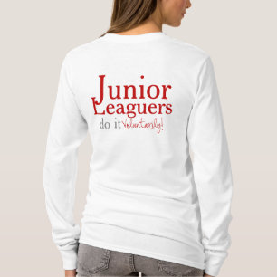 Ls-Damen-T-Shirt - hinter T-Shirt