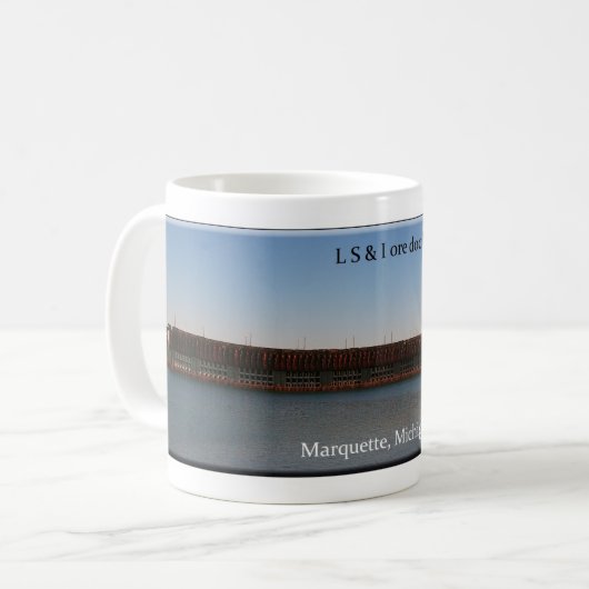 LS & I Ore Dock Marquette Tasse (Vorderseite Links)