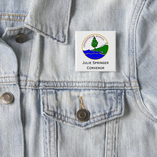 ls-Logocol., Claire Paul Convenor Button (Beispiel)