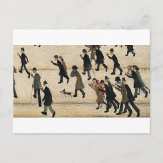 LS Lowry aus dem 21. Jahrhundert Postkarte