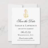LS Monogram oder SL Monogram Speichern Sie die Dat Save The Date (Vorderseite)