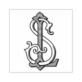 LS Monogram SL Monogram Gummi Ink Briefmarke Gummistempel (Prägung)