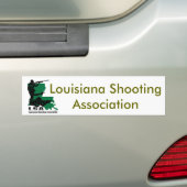 LSA-Logo, Louisiana-Schießen-Vereinigung Autoaufkleber (Auf Auto)