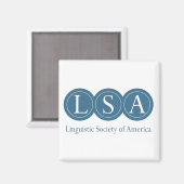 LSA Logo-Magnet Magnet (Vorderseite/Rückseite)