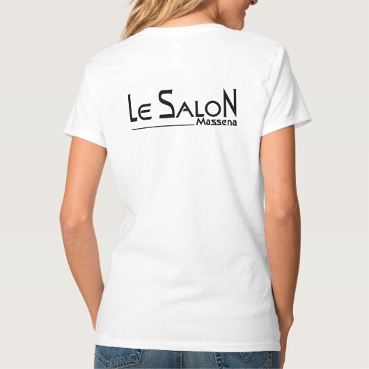 LSalonMassena Frau T-Shirt (Rückseite)