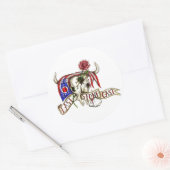 LSC-Aufkleber Runder Aufkleber (Umschlag)