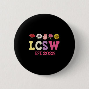 LSCW Est 2025 Abschluss lizenziert Klinische Sozia Button