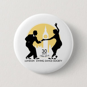 LSDS 30 Jahre Jahrestag Lindy HopfenAbzeichen- Button