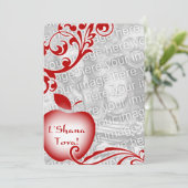 L'Shana Tova Foto-Karte Einladung (Stehend Vorderseite)