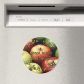 L'Shana Tovah - Hebräische Schriftzeichen Magnet (In Situ (Geschirrspüler))