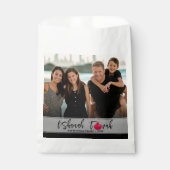 L'Shanah Tovah Pomegranate Elegant Script Photo Geschenktütchen (Vorderseite)