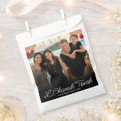 L'Shanah Tovah Script Foto Pomegranate Blume Geschenktütchen (Ausgeschnitten)