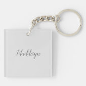 LSHS Benutzerdefiniertes Skript Schlüsselanhänger (Rückseite)