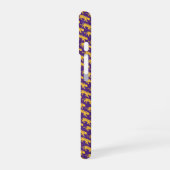 LSU Tigers iPhone 16 Fall - Lila & Gold Fall iPhone 16 Hülle (Linke Seite)