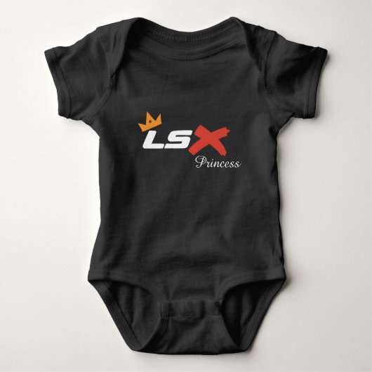 LSX Princess Baby Strampler (Vorderseite)