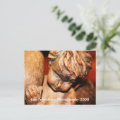 LT Angel Postkarte (Stehend Vorderseite)