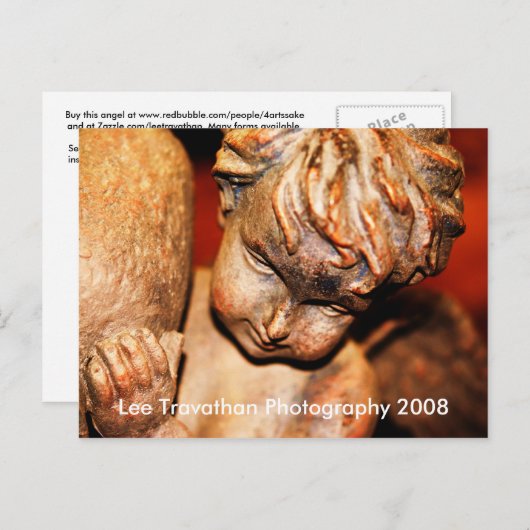 LT Angel Postkarte (Vorne/Hinten)