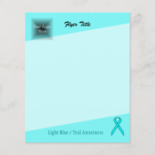 Lt Blue / Aquamarin Standard Ribbon von Kenneth Yo Flyer