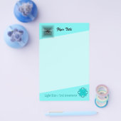 Lt Blue / Aquamarines Kleberband von Kenneth Yonci Flyer (Einzeln)