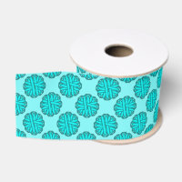 Lt Blue/Teal Flower Ribbon by Kenneth Yoncich