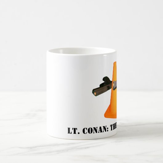 Lt. Conan: Die Kone-Polizist-Tasse! Kaffeetasse (Mittel)