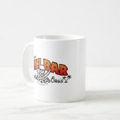 Lt Dans Tiki Bar u. Pool-Oasen-Waren Kaffeetasse (Vorderseite Links)
