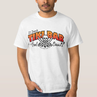 Lt Dans Tiki Bar u. Pool-Oasen-Waren T-Shirt