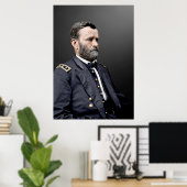 Lt. General Ulysses S. GRANT Poster (Heimbüro)
