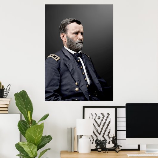 Lt. General Ulysses S. GRANT Poster (Heimbüro)