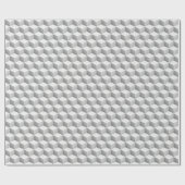 Lt Gray White Shaded 3D Look Cubes Geschenkpapier (Flach)