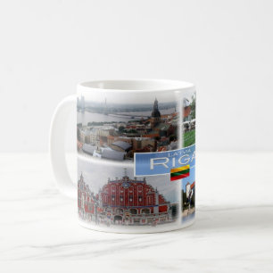 LT Lettland Lietuva - Riga Kaffeetasse