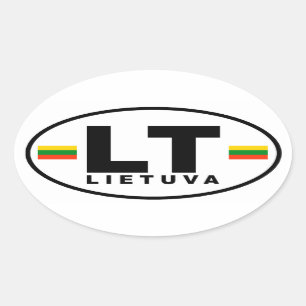 LT Lietuva Aufkleber