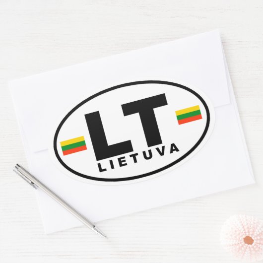 LT Lietuva Sticker (Umschlag)
