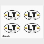 LT Lietuva Sticker (Blatt)