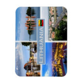 LT Litauen - Klaipeda - Trakai Island - Magnet (Vertikal)