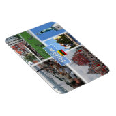 LT Litauen Lettland Litauen - Litauen - Riga Magnet (Rechte Seite)