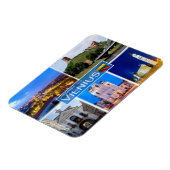 LT Litauen Lettland Litauen Litauen - Vilnius - Magnet (Linke Seite)