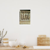 (LtoR) Die Ankündigung und der Besuch, Poster (Küche)