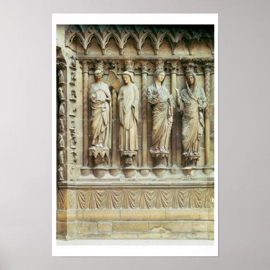 (LtoR) Die Ankündigung und der Besuch, Poster (Vorne)