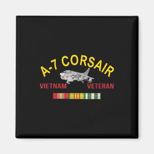Ltv A 7 Corsair Vietnam Veteran Corsair Aircraft A Magnet
