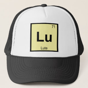 Lu - Lautenmusik Chemie Periodensystem Symbol Truckerkappe