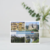 LU Luxemburg - Postkarte (Stehend Vorderseite)