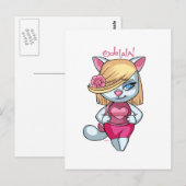 Lu Ooh La La Postkarte (Vorne/Hinten)